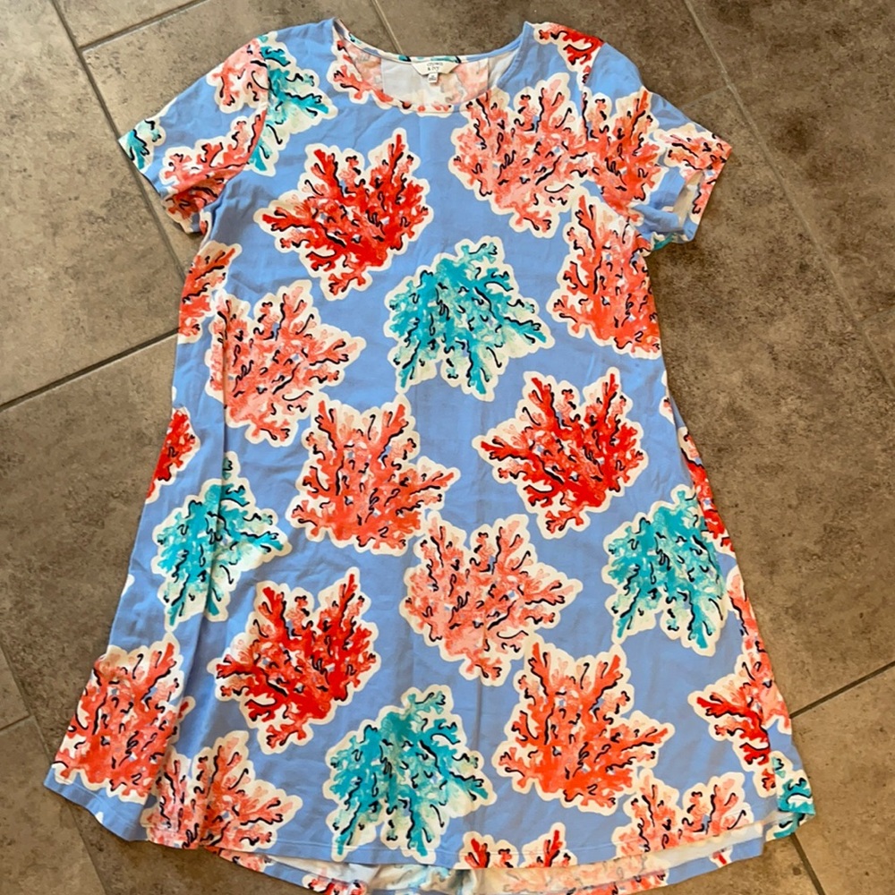Crown & Ivy cotton print dress